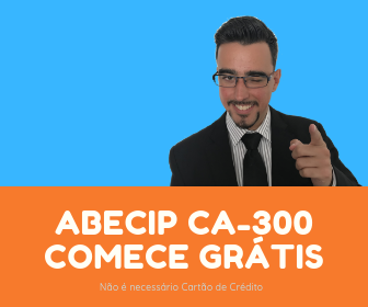 ABECIP CA-300 Grátis para testar por 7 dias. Não é necessário Cartão de Crédito. Estude com os maiores especialistas em Crédito Imobiliário do Brasil.
